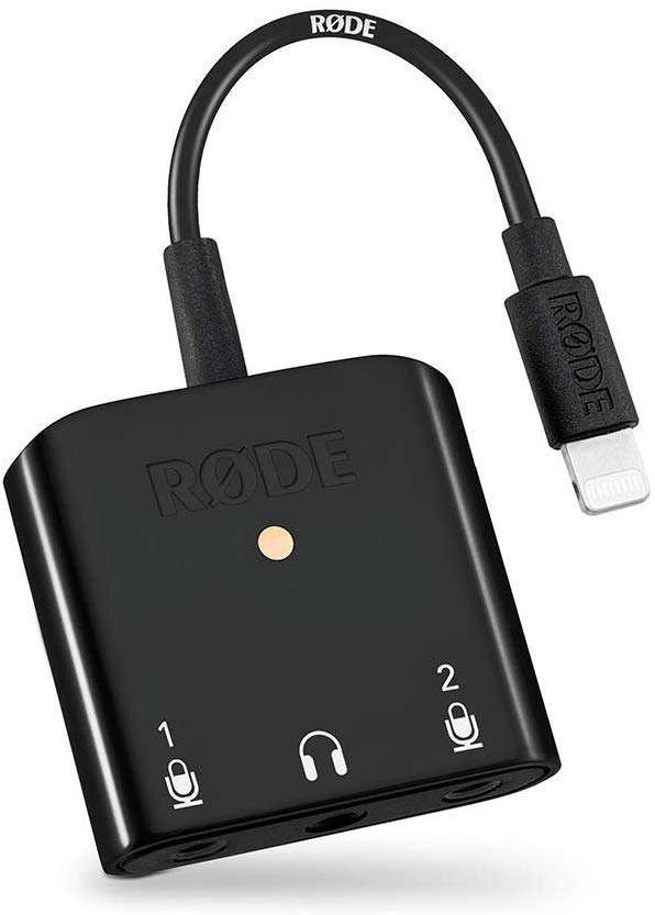 Rode SC6-L Dual TRRS Input Lightning Mobile Interface for Apple iOS